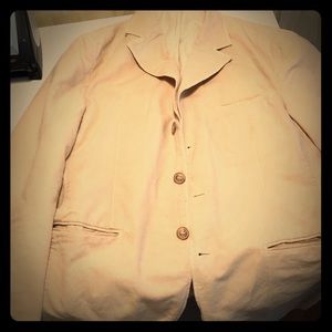 Cream Bigotti overcoat